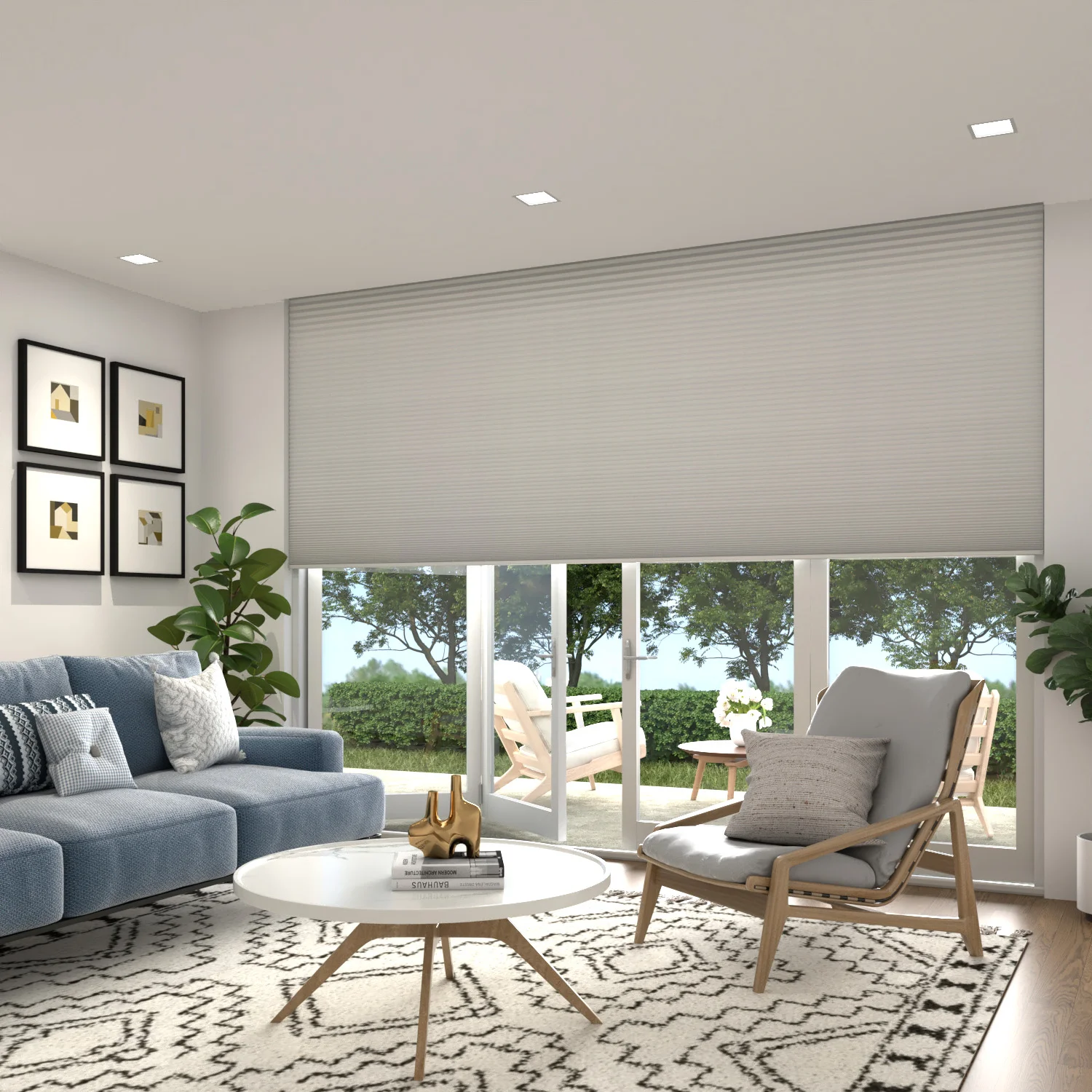 Rèm tổ ong cao cấp cho không gian văn phòng TP.HCM