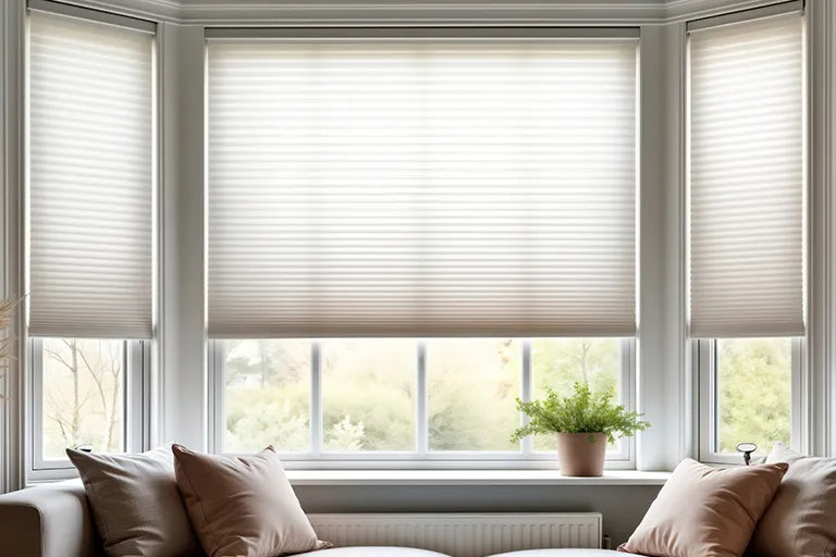 Rèm tổ ong cấu trúc tổ ong kép tăng hiệu quả cách âm – cách nhiệt