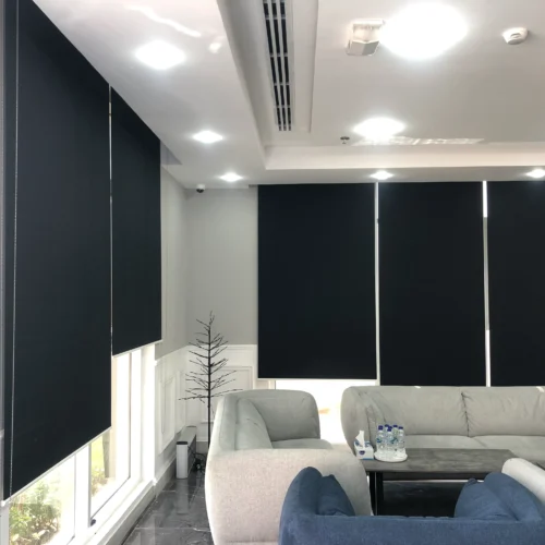 Rèm văn phòng chất liệu kháng khuẩn dành cho không gian làm việc yêu cầu vệ sinh cao