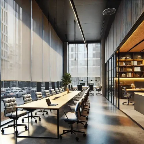 Gợi ý rèm văn phòng cho phòng nhân sự tạo sự riêng tư và thân thiện