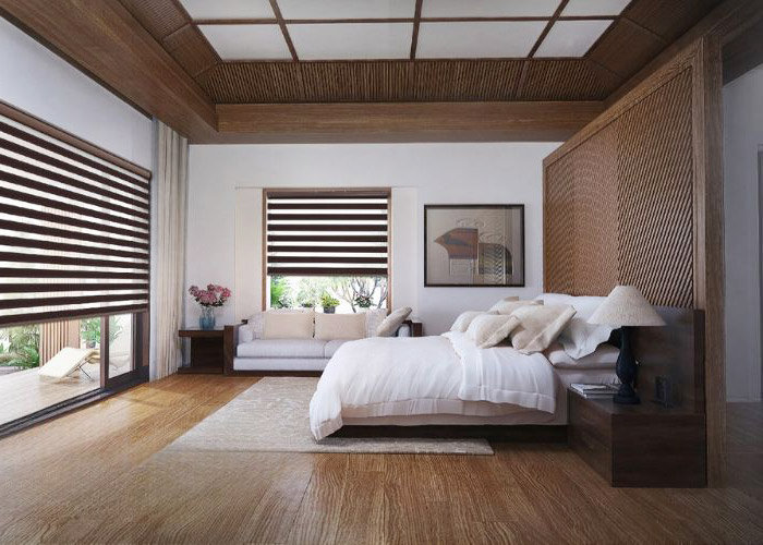 So sánh rèm cầu vồng và rèm cuốn thông thường qua hình ảnh thực tế