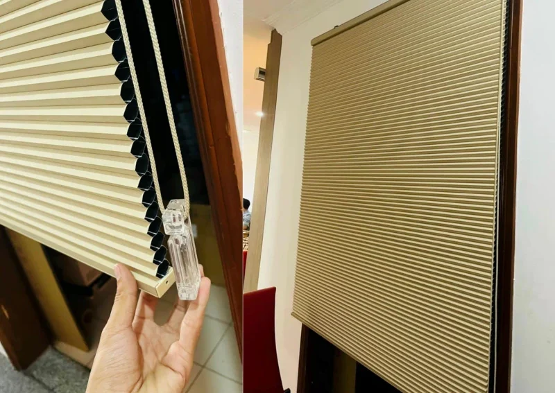 Ưu điểm rèm tổ ong vượt trội về khả năng cản sáng
