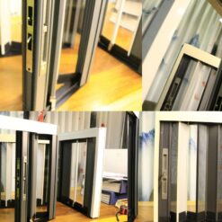 chi tiết cấu tạo cửa xếp lá nhựa