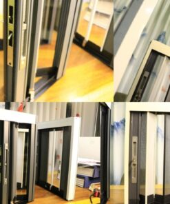 chi tiết cấu tạo cửa xếp lá nhựa