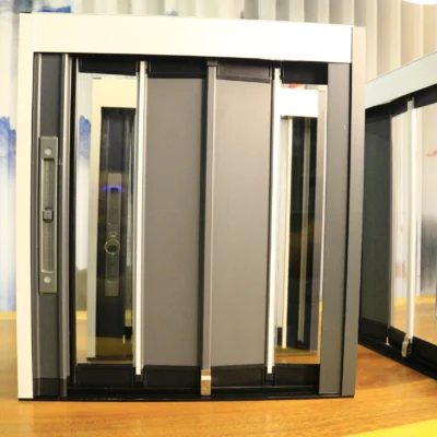 mẫu cửa xếp lá nhôm