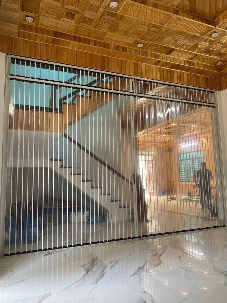 Cửa xếp lá nhựa hiện đại ngăn phòng, giữ hơi lạnh, sang trọng tại TP.HCM Cửa xếp lá nhựa hiện đại ngăn phòng, giữ hơi lạnh, sang trọng tại TP.HCM