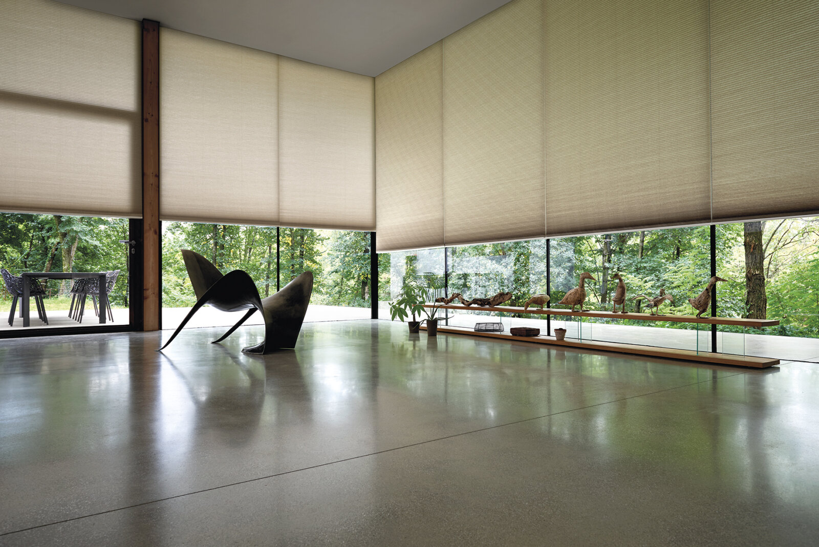 mẫu rèm tổ ong cách âm cho phòng ngủ hiện đại