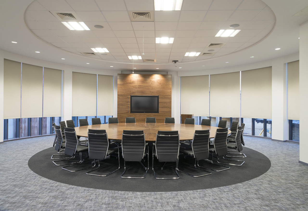 rèm văn phòng chống bám bụi giữ phòng sạch đẹp