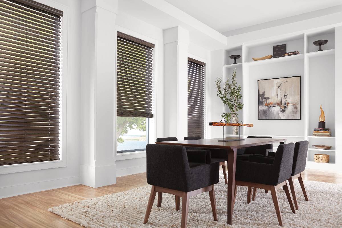 hình ảnh rèm gỗ và rèm roman cao cấp