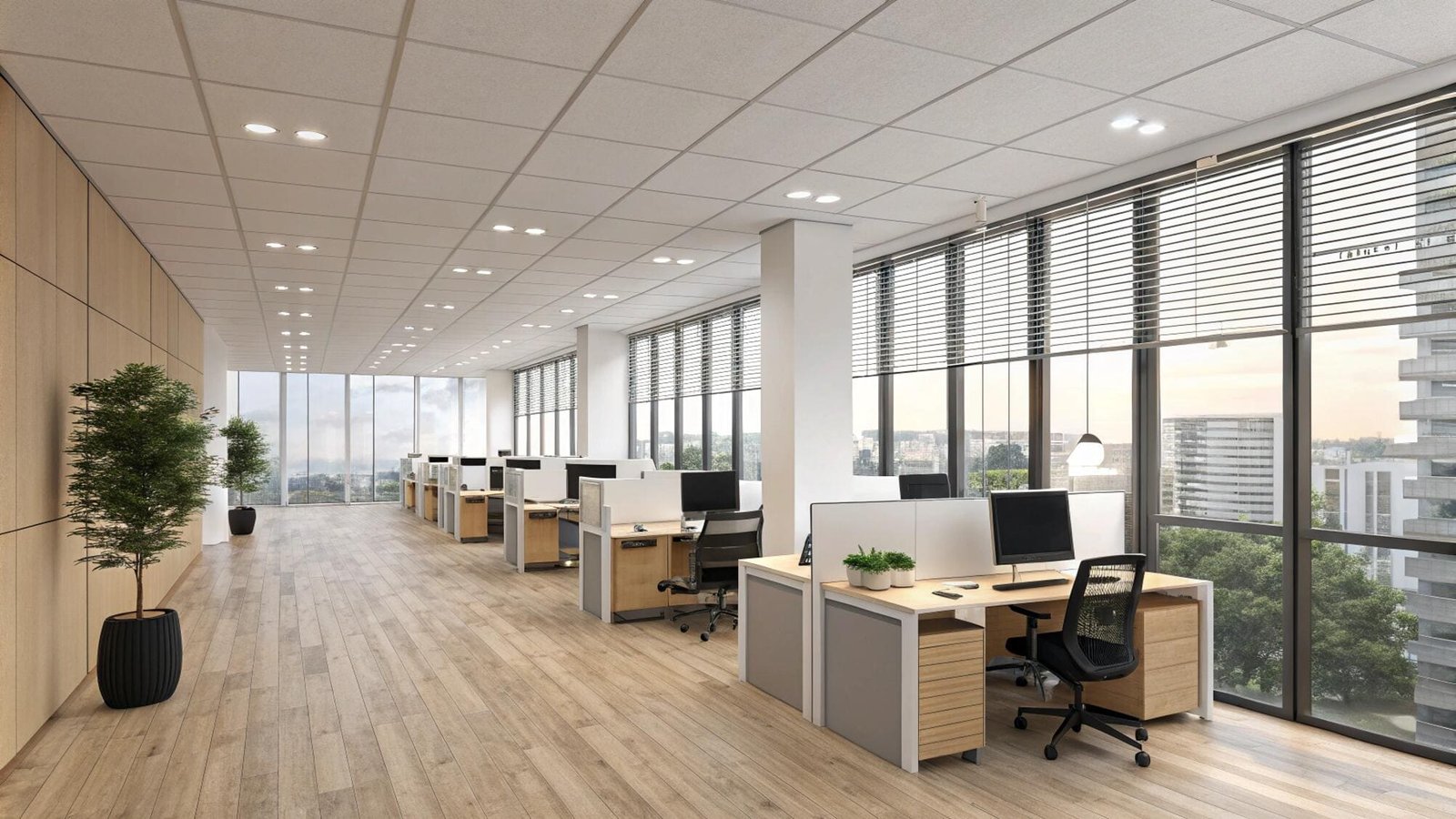 so sánh rèm gỗ và rèm roman thực tế