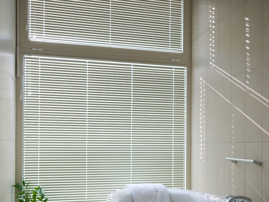 Rèm sáo nhôm dùng cho khu vực nắng gắt