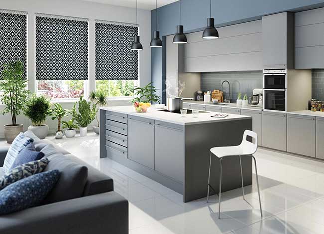 rèm cửa sổ bếp đẹp gọn nhẹ dễ vệ sinh