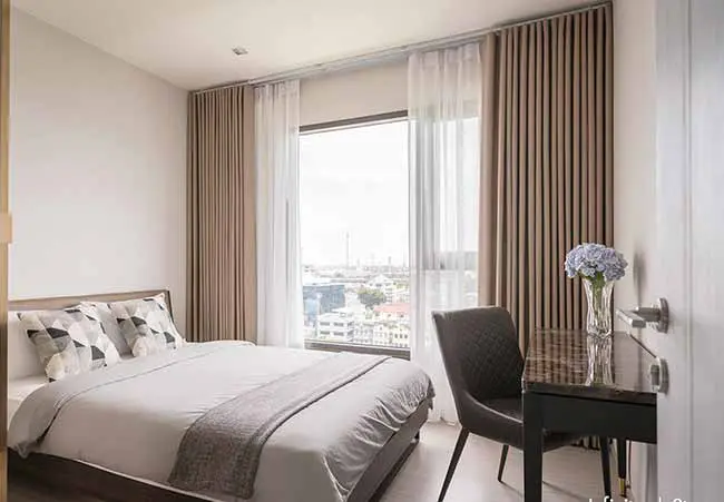 rèm cửa sổ đẹp chung cư hiện đại