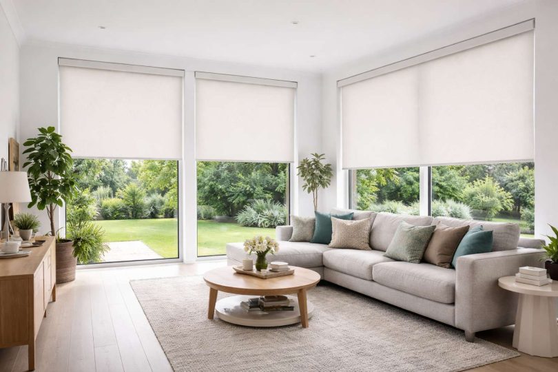 rèm cuốn cản nắng chống chói và chống UV