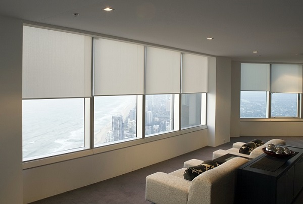 rèm cuốn cản nhiệt chống nóng phù hợp cửa kính lớn