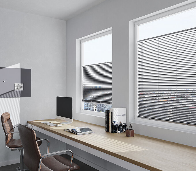 rèm sáo nhôm cản nhiệt chống nóng ngày hè