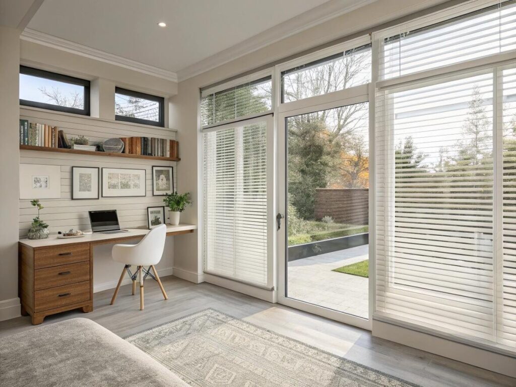 rèm sáo nhôm giảm nhiệt cho phòng máy lạnh văn phòng