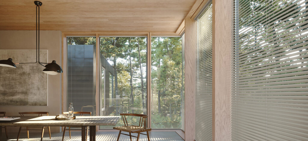 rèm sáo nhôm sử dụng lâu dài ít bảo trì lắp cho văn phòng hiện đại