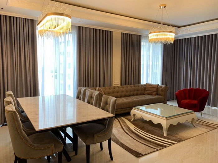 Mẫu rèm cửa đẹp gò vấp 2 lớp vải dày cao cấp