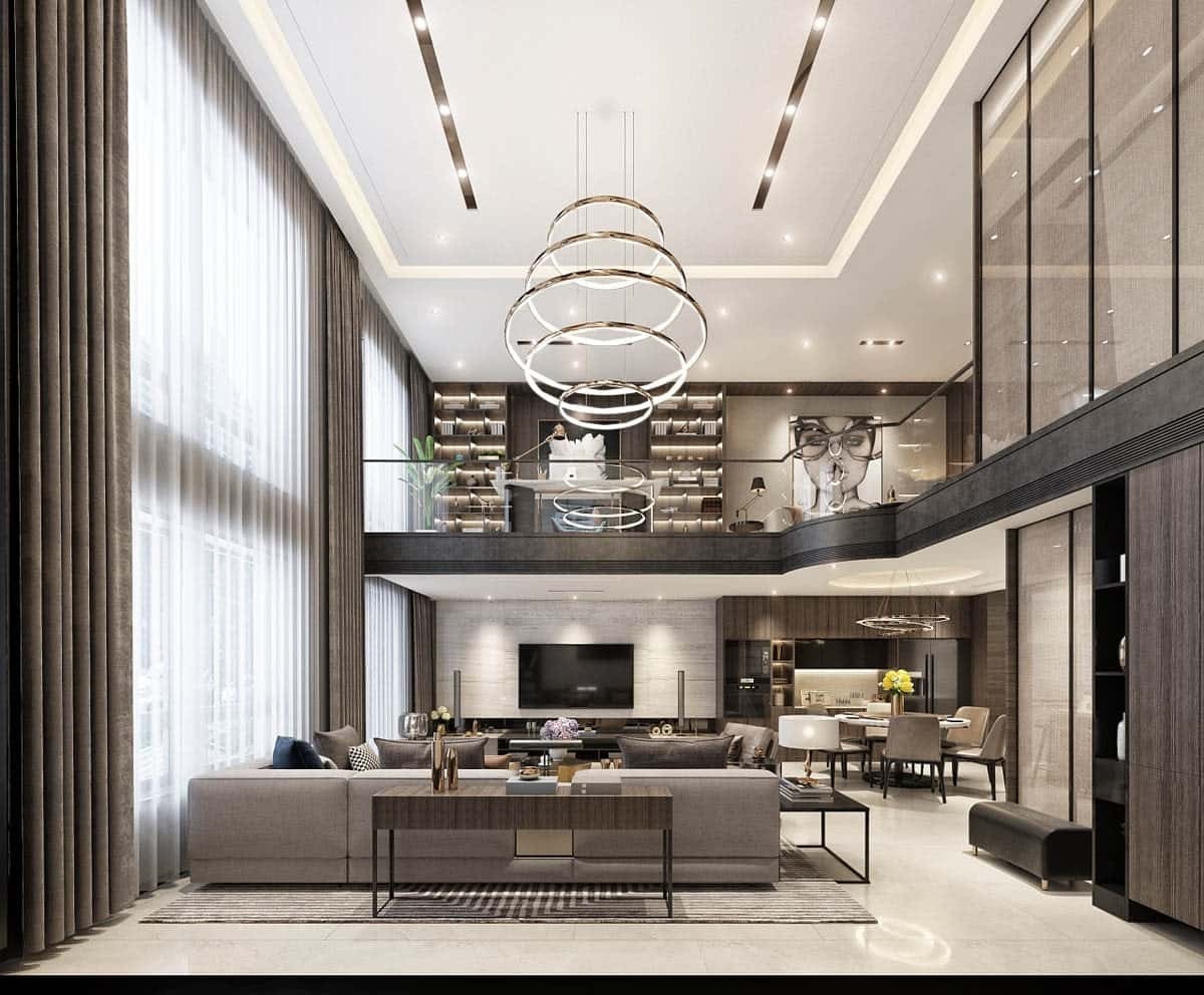 chất vải thô tự nhiên của rèm vải bố trang trí