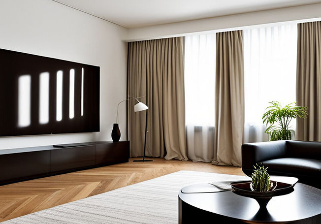 cửa hàng rèm cửa đẹp sài gòn không gian showroom sang trọng