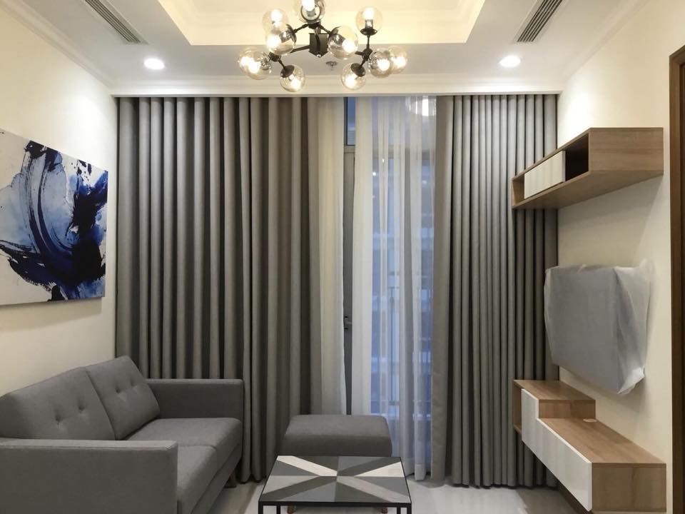 mẫu rèm cửa phòng sinh hoạt chung hài hòa nội thất