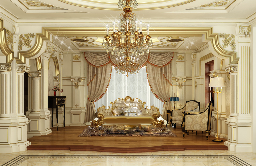 rèm cửa đẹp cho biệt thự vải nhập khẩu, độ rủ mềm mại