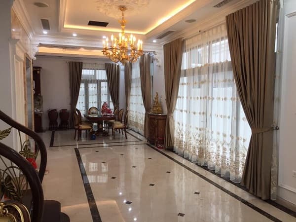 rèm cửa đẹp luxury sang trọng cho penthouse