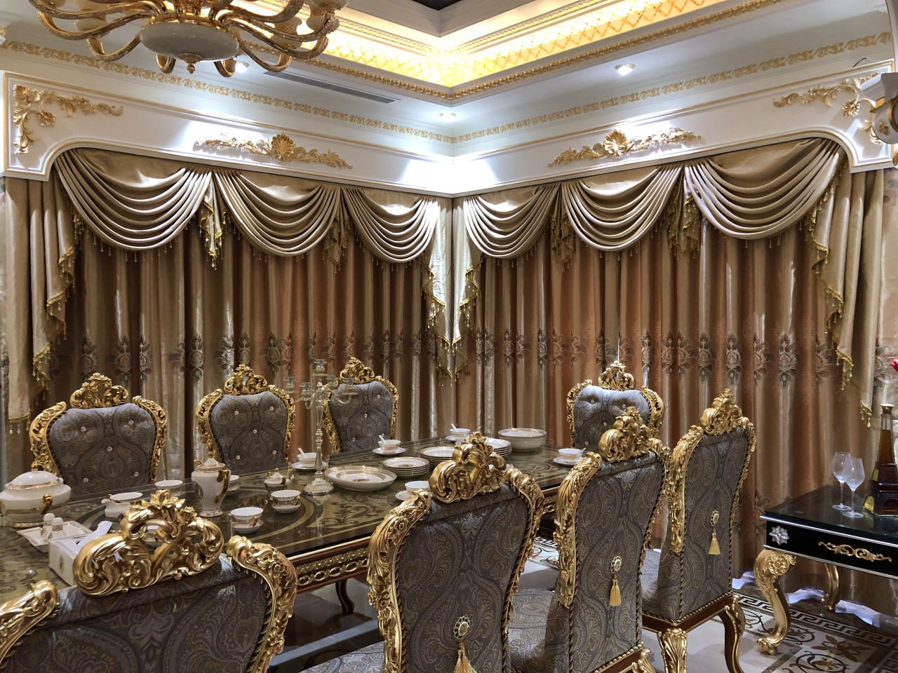 rèm cửa đẹp luxury thiết kế đẳng cấp khách sạn 5 sao