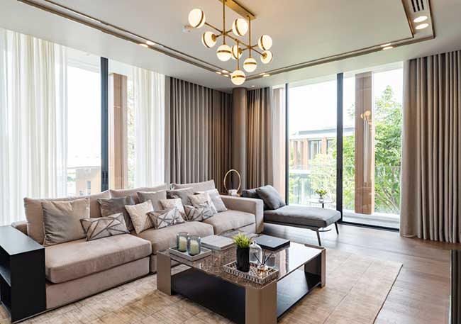 rèm cửa đẹp luxury vải nhập khẩu cao cấp