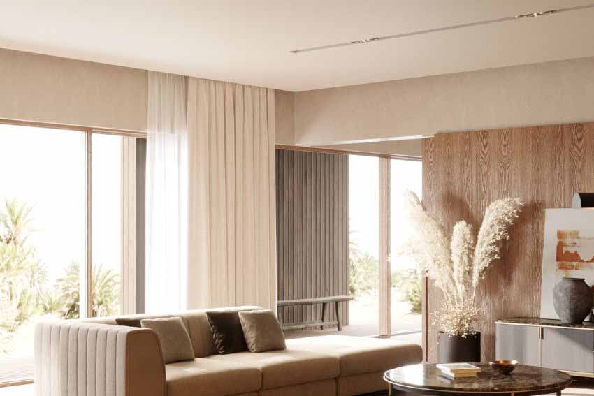 rèm cửa nhật bản phù hợp không gian thiền và yên tĩnh