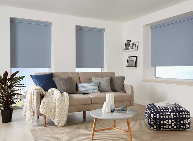 rèm cuốn cao cấp chất liệu dày dặn, bền đẹp