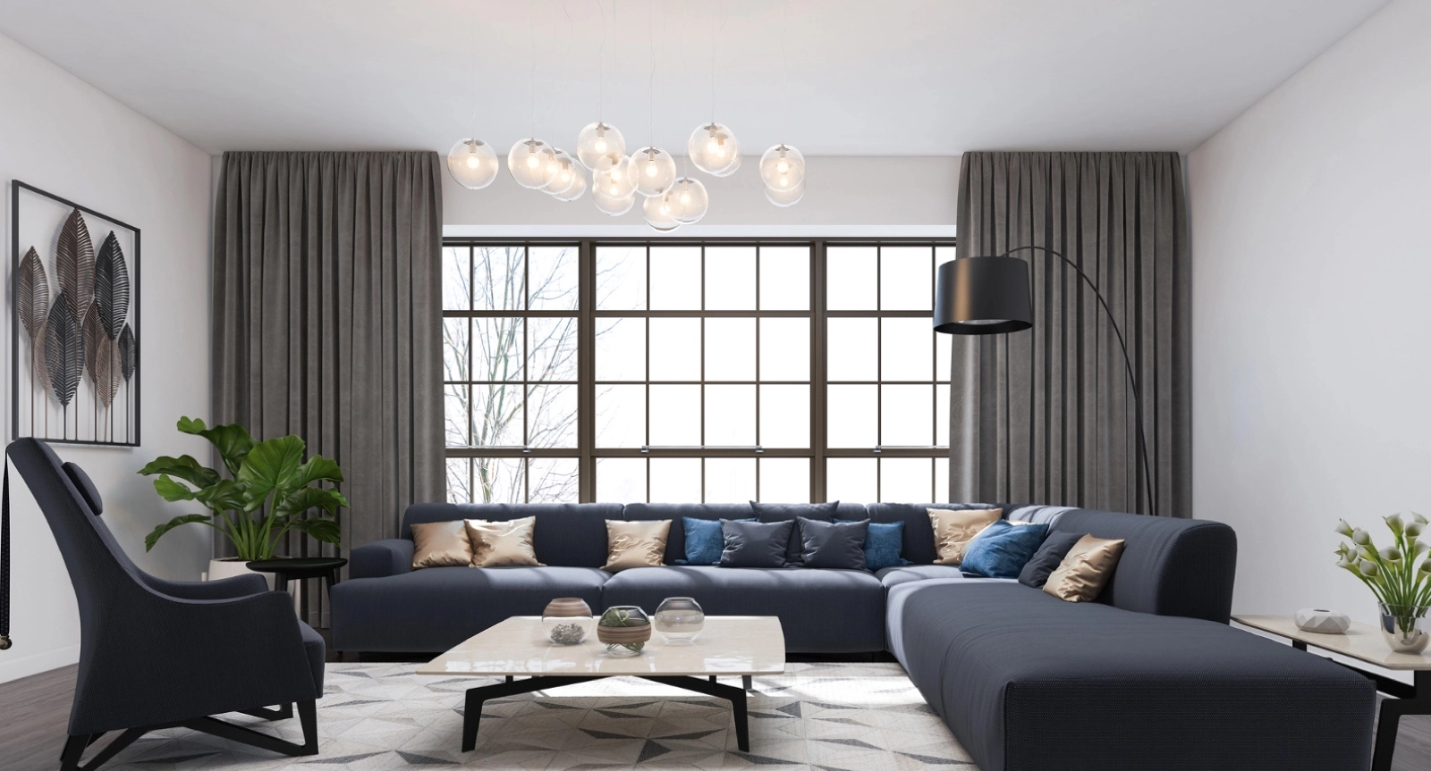 trang trí cửa sổ nhà đẹp với rèm vải cao cấp