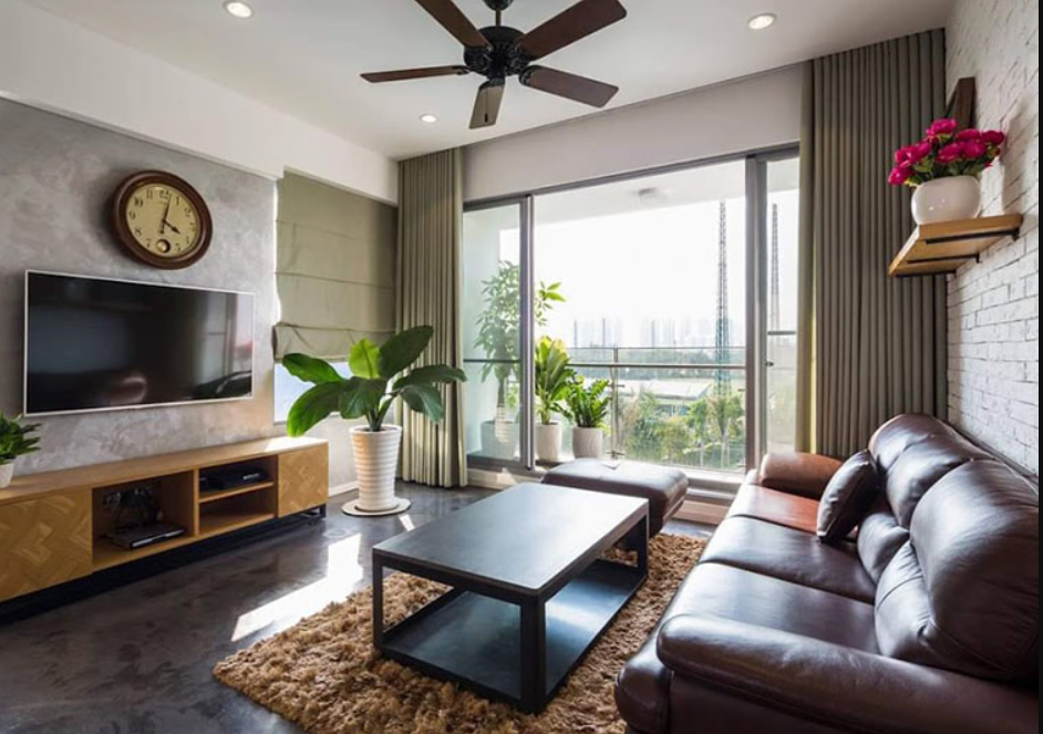 Rèm cửa đẹp Trảng Bàng phong cách hiện đại