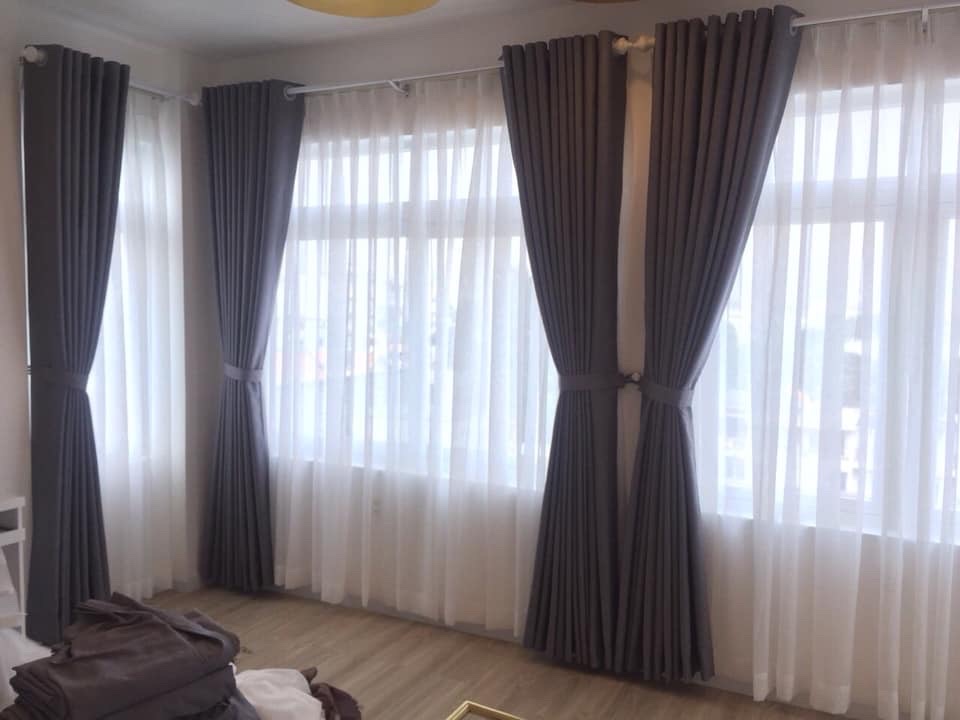 Rèm cửa đẹp kiên giang chất liệu cao cấp bền màu