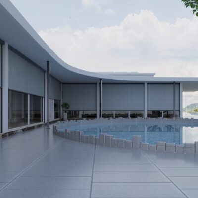 Rèm chắn gió ngoài trời