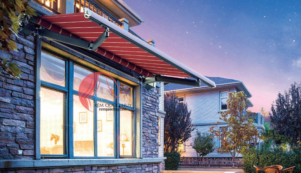 Mái hiên kéo giãn Mái hiên kéo giãn