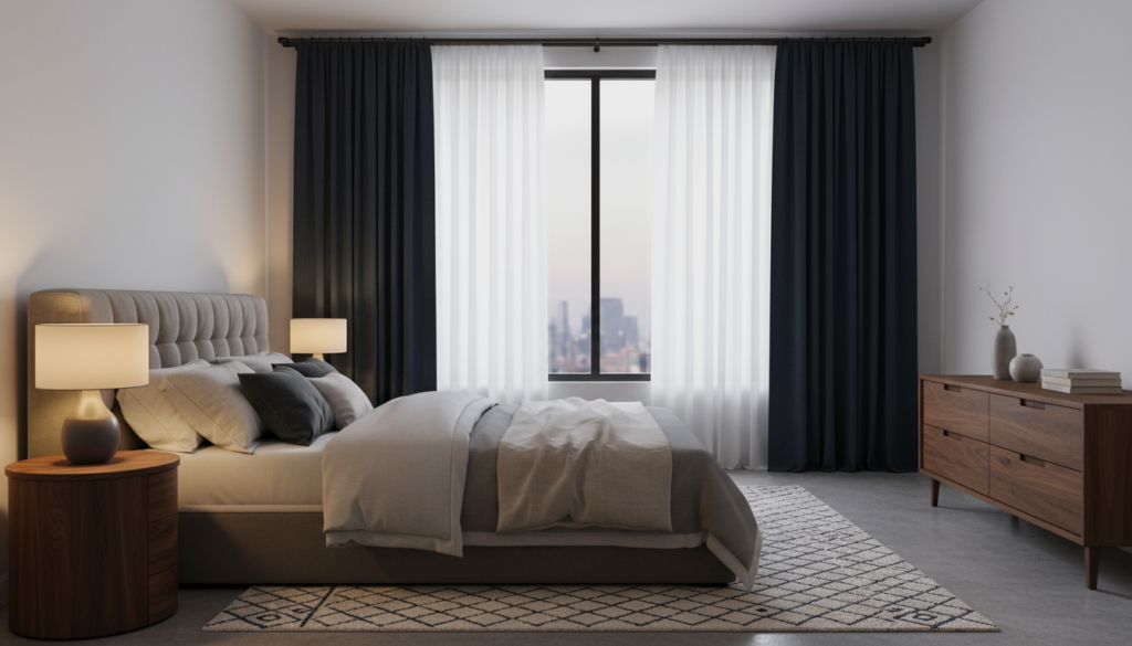 Thi công rèm cửa đẹp Đất Đỏ chất liệu cao cấp