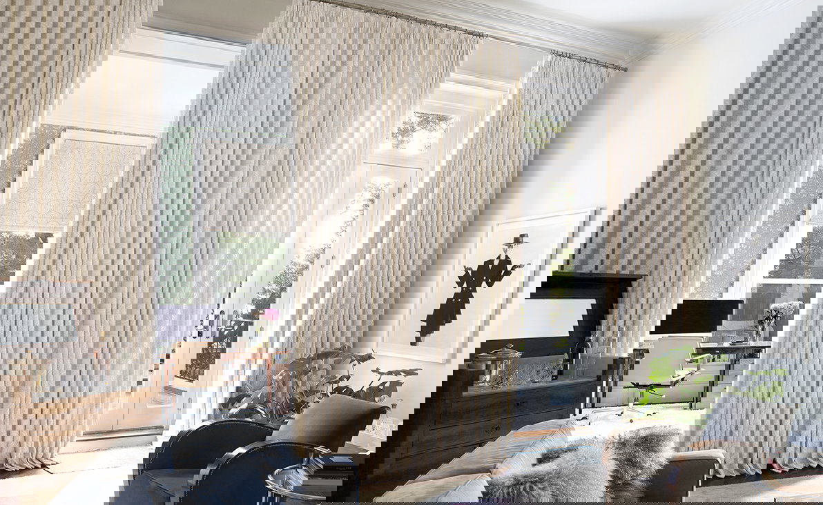 Thi công rèm cửa đẹp miền tây cho nhà phố sang trọng