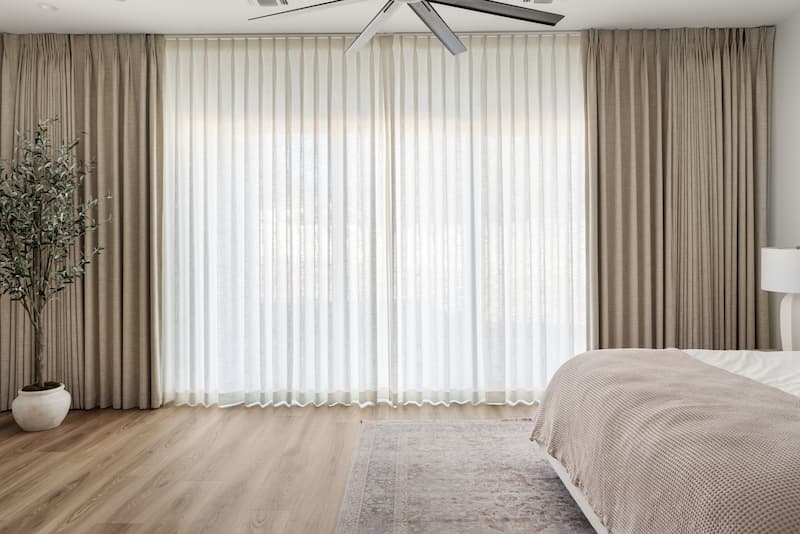 không gian trưng bày tại showroom rèm cửa đẹp tphcm hiện đại