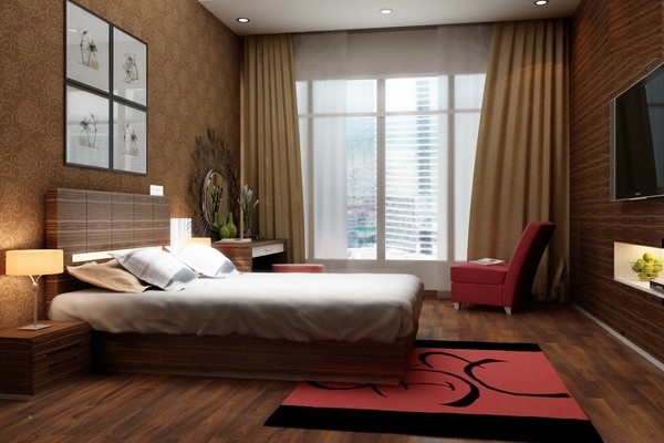 rèm cửa phòng ngủ người lớn tuổi dễ kéo nhẹ nhàng