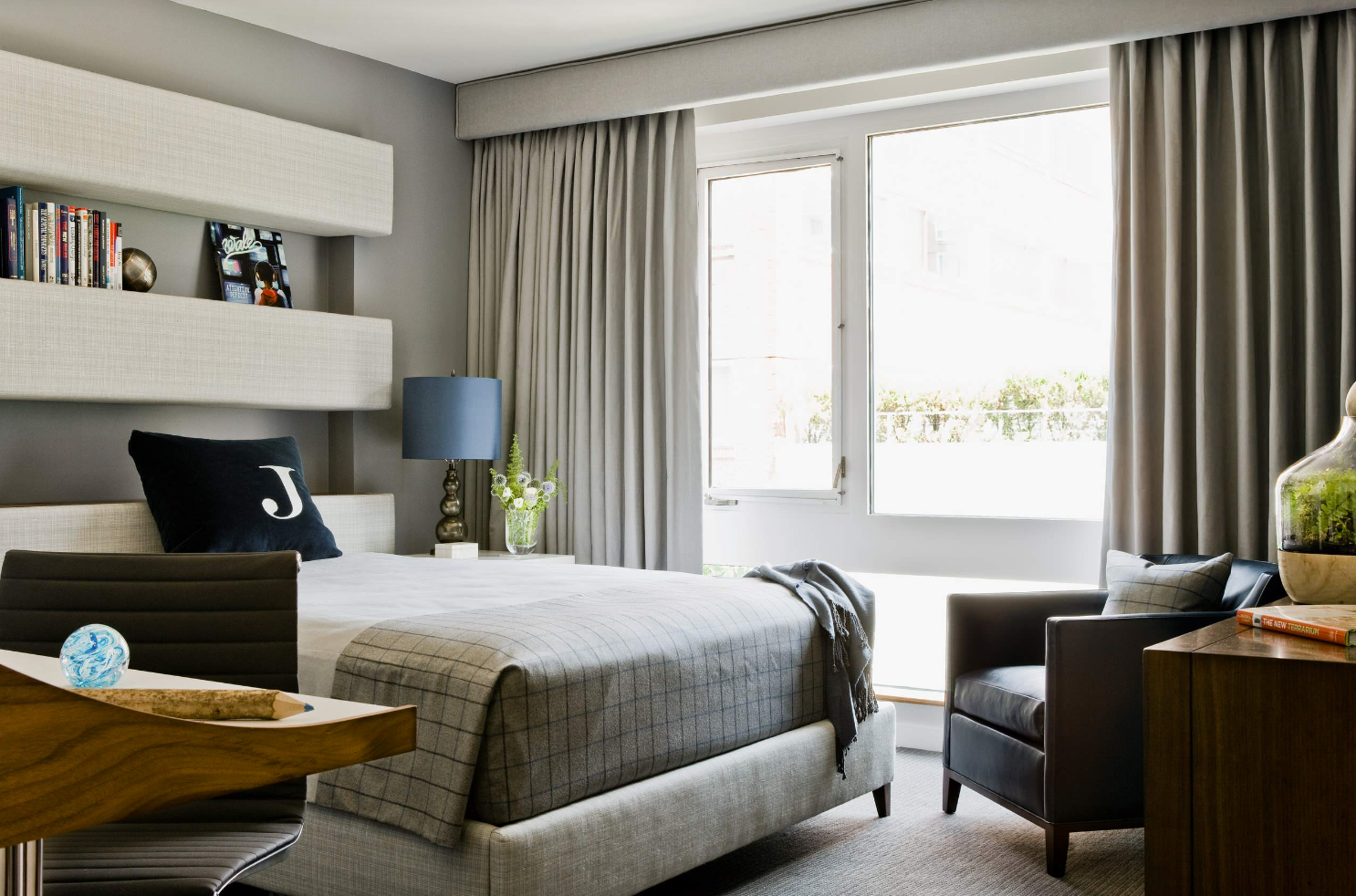 rèm cửa sổ phòng ngủ chống muỗi dạng lưới thông thoáng