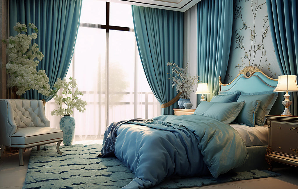 rèm cửa sổ phòng ngủ nhỏ hiện đại phù hợp phòng diện tích nhỏ