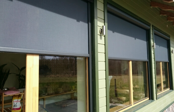 rèm cuốn zipper Thủ Đức cho ban công nhà phố