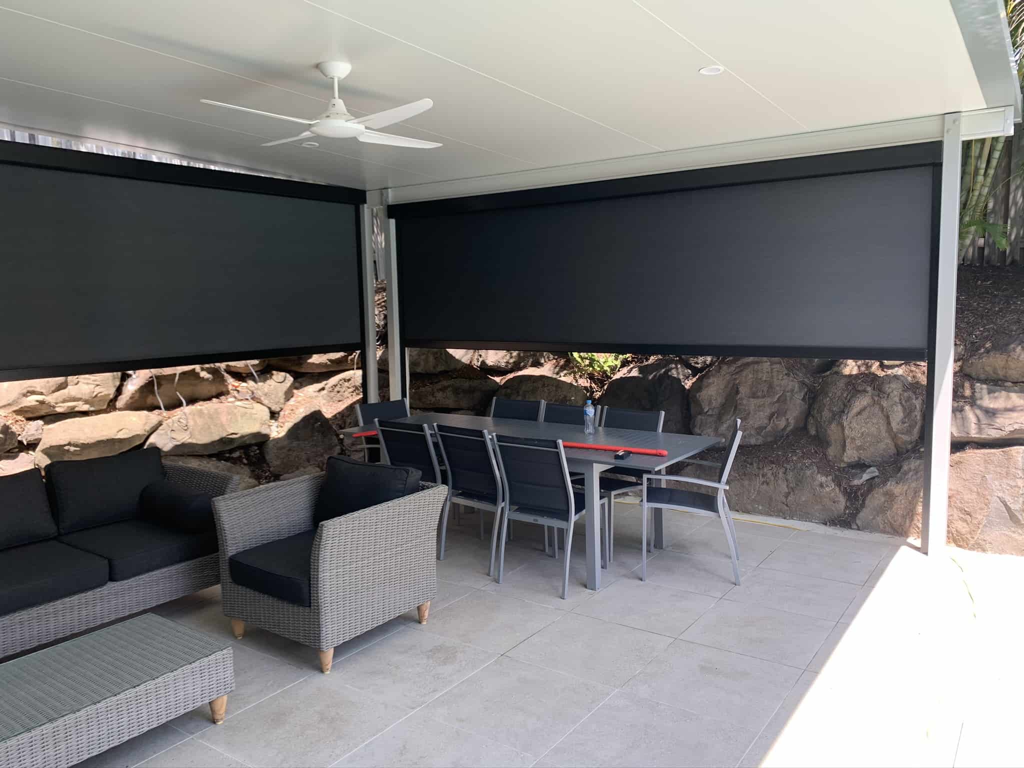 sơ đồ cấu tạo phụ kiện rèm cuốn zipper tiêu chuẩn