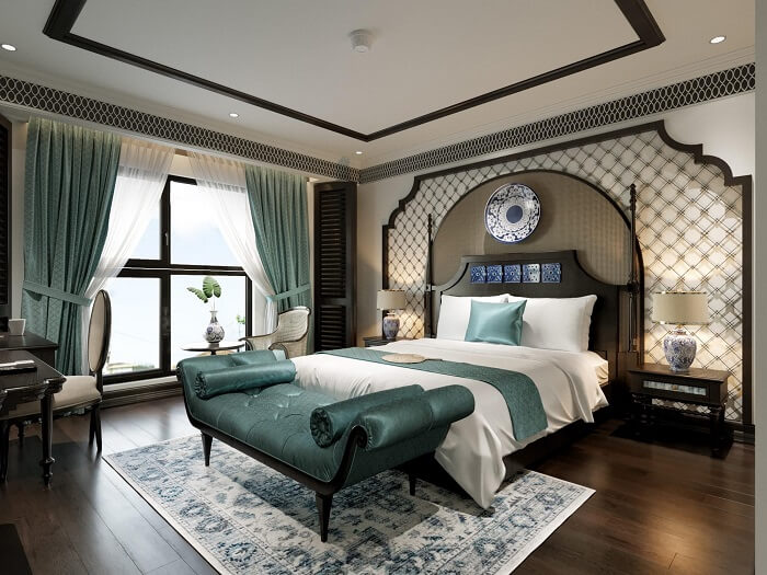 Mẫu may rèm phòng ngủ theo yêu cầu đẹp hiện đại sang trọng