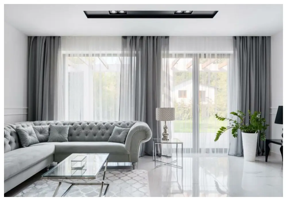 chiều dài rèm phòng ngủ bao nhiêu là đẹp cho không gian sang trọng