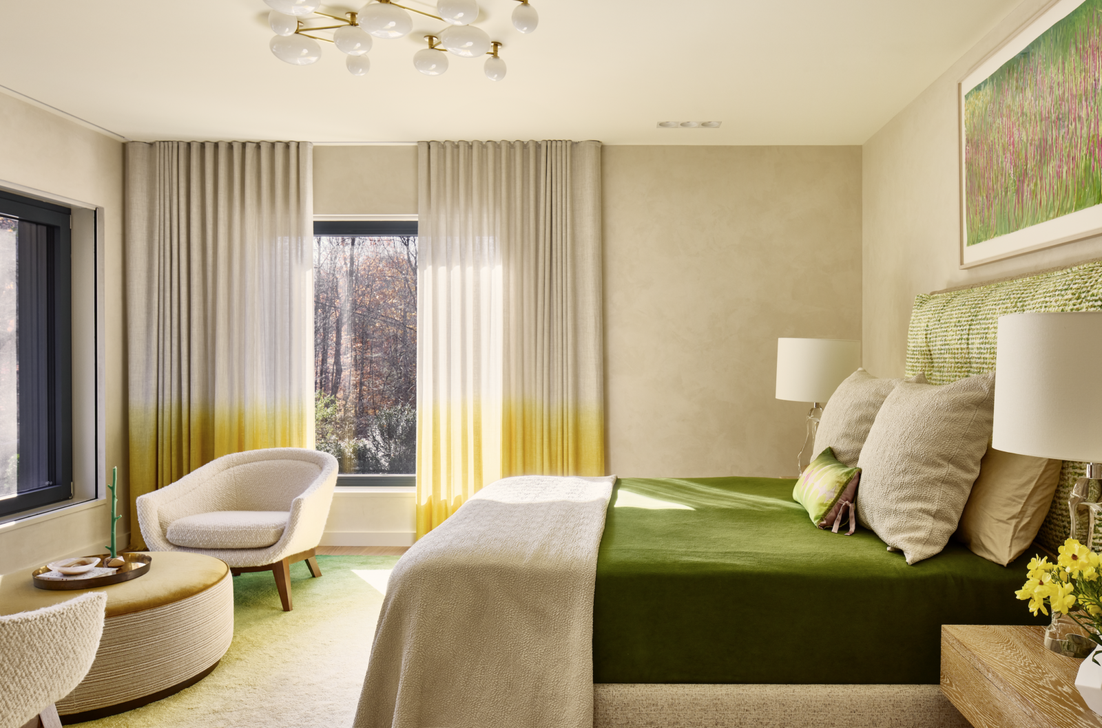 mẫu rèm cửa phòng ngủ Bình Dương hiện đại dễ phối nội thất