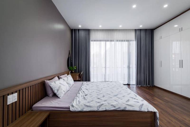 rèm blackout và cơ chế cản sáng giúp phòng ngủ tối hoàn toàn