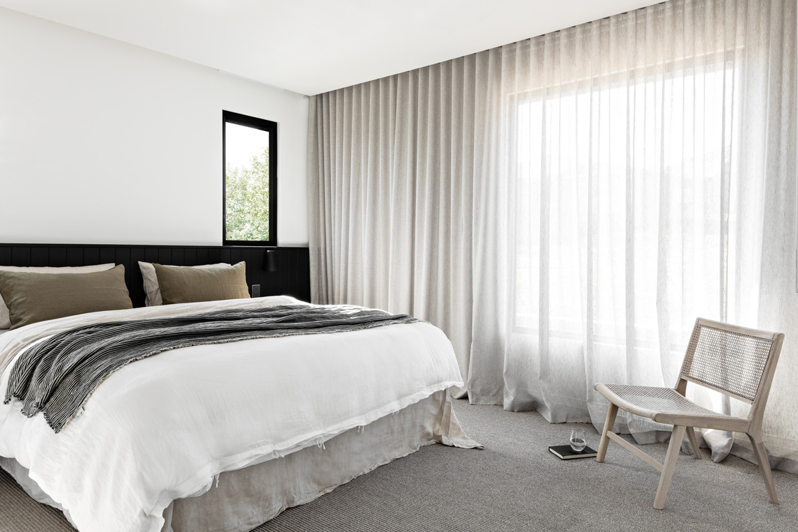 rèm cửa phòng ngủ style Hàn Quốc nhẹ nhàng hiện đại